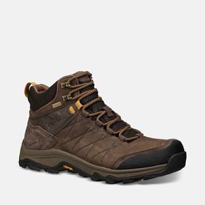 Teva Arrowood Riva Mid Wp Tursko Herre Brune | 8750WQEHU
