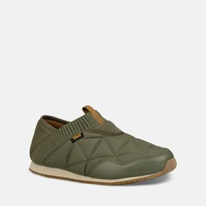 Teva Ember Moc Tøfler Dame Grønn | 4297IHSZA
