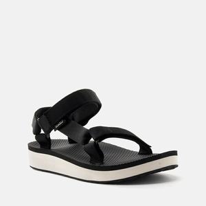 Teva Midform Universal Platåsandaler Dame Svarte / Beige | 1398BVHCT