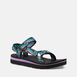 Teva Midform Universal Platåsandaler Dame Svarte | 4251MQFUB
