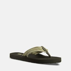 Teva Mush Ii Canvas Flip Flops Herre Brune | 7653YFQML