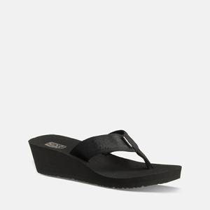 Teva Mush Mandalyn Wedge 2 Flip Flops Dame Svarte | 9841UYTCZ