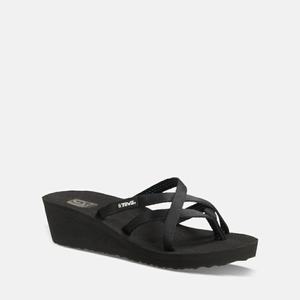 Teva Mush Mandalyn Wedge Ola 2 Flip Flops Dame Svarte | 3647RSJVE