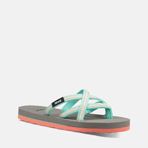 Teva Olowahu Flip Flops Barn Grå / Lyse Blå | 1058PZHVI