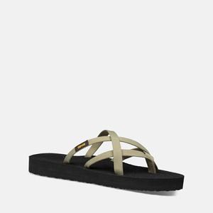 Teva Olowahu Flip Flops Dame Grønn | 6473UPBVY
