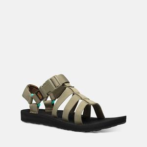 Teva Original Dorado Sandaler Dame Grønn / Svarte | 3126FCJEI