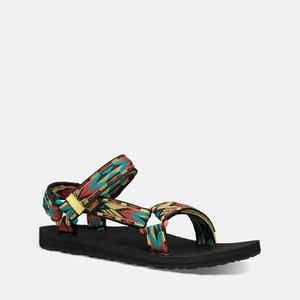 Teva Original Universal Gå Sandaler Dame Svarte / Brune | 3869ABXEI