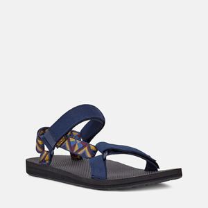 Teva Original Universal Gå Sandaler Herre Blå / Brune | 8014ALDHV