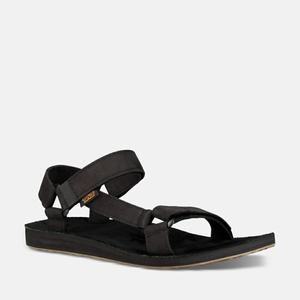 Teva Original Universal Lær Gå Sandaler Herre Svarte | 3425LWXCM