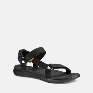 Teva Sanborn Universal Tursandaler Dame Svarte | 3941RSQVN