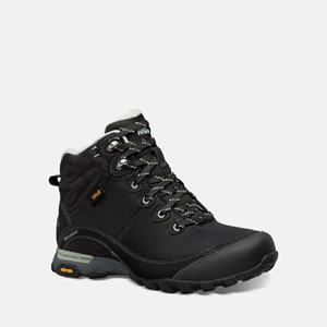 Teva Sugarpine Mid Wp Fjellstøvler Dame Svarte | 0263MSRWV