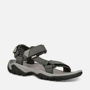 Teva Terra Fi 5 Universal Lær Sandaler Herre Mørke Grå | 7369AIGJZ