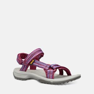 Teva Terra Fi Lite Tursandaler Dame Rød / Hvite | 5637GDQTS