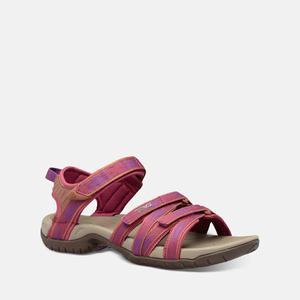 Teva Tirra Tursandaler Dame Lyse Brune / Rød | 4359EVGTX