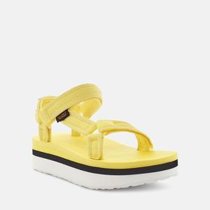 Teva Universal Mesh Print Platåsandaler Dame Lyse Grønn | 1058KIHYN