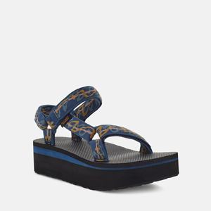 Teva Universal Platåsandaler Dame Blå | 5182EXADZ