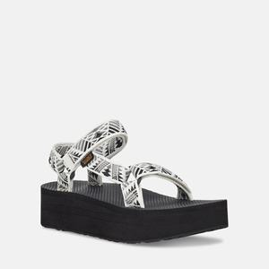 Teva Universal Platåsandaler Dame Hvite / Grå | 8904ZJXEH