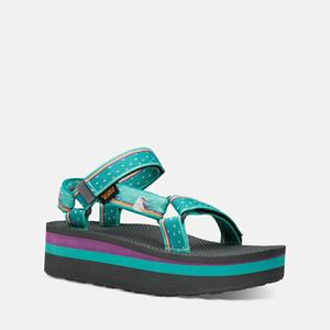 Teva Universal Platåsandaler Dame Lyse Grønn | 1236IEHJV