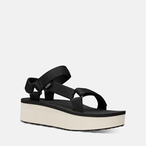 Teva Universal Platåsandaler Dame Svarte / Beige | 2540GOYDI