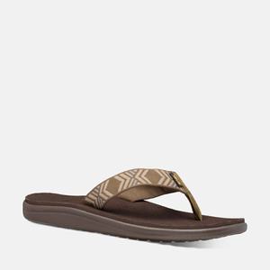 Teva Voya Flip Flops Herre Brune | 0463OZBRH
