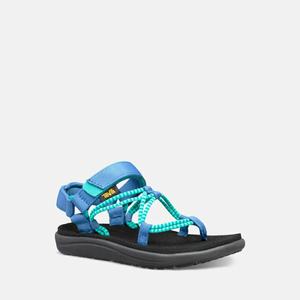 Teva Voya Infinity Sandaler Barn Lyse Grønn / Mørke Blå | 4312JVENK